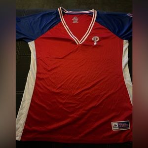 Phillies V neck Jersey